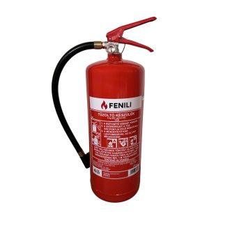   FENILI 6 kg-os ABC porral oltó, poroltó tűzoltó készülék 34A 183B C ,függesztővel