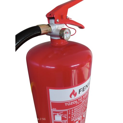 FENILI 6 kg-os ABC porral oltó, poroltó tűzoltó készülék 34A 183B C ,függesztővel