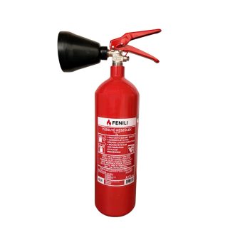   FENILI  2 kg-os Szén-dioxiddal oltó, gázzal oltó tűzoltó készülék 34B