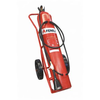   FENILI 50 kg- os szállítható Szén-dioxiddal oltó tűzoltókészűlék
