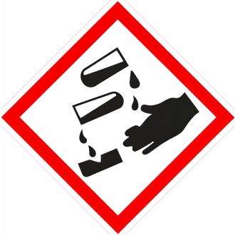 Maró anyag jelölő matrica, piktogram