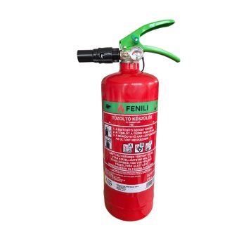   FENILI 2 liter ABF habbal oltó tűzoltó készülék 8A 70B 40F,  olaj és zsír tüzekre