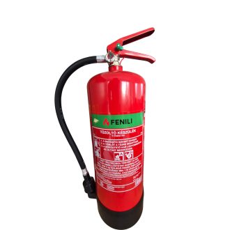   FENILI 6 liter AB habbal oltó tűzoltó készülék 27A 183B Fluormentes