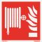Tűzcsap jelölő tábla, piktogram, ISO 7010