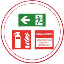 Tűzvédelmi táblák