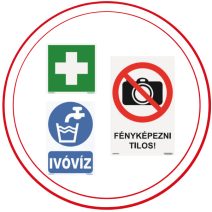 Munkavédelmi táblák