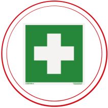 Elsősegély nyújtó táblák