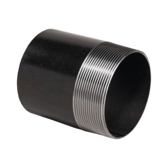   Menetes csővég tűzivíz tározóhoz - 113 mm átmérő, acél, Storz csatlakozó rögzítéséhez